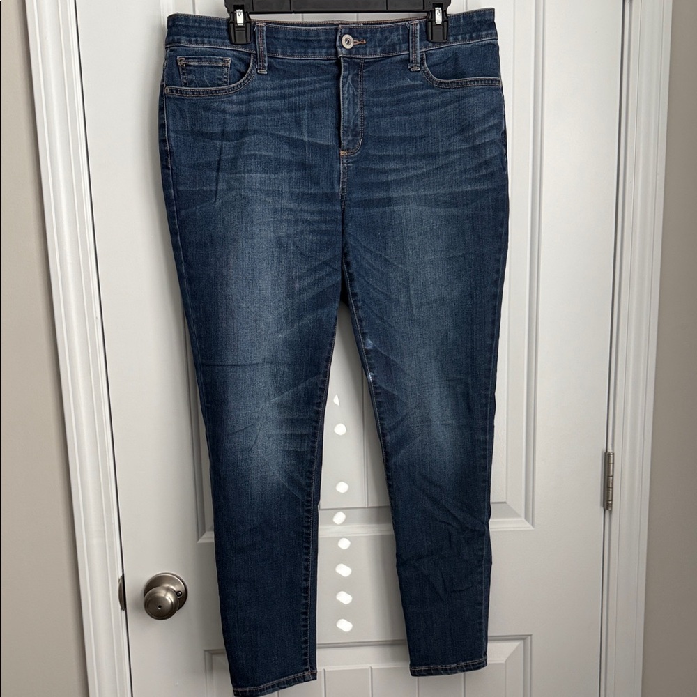 St. John's Bay Dark Blue Skinny Jeans